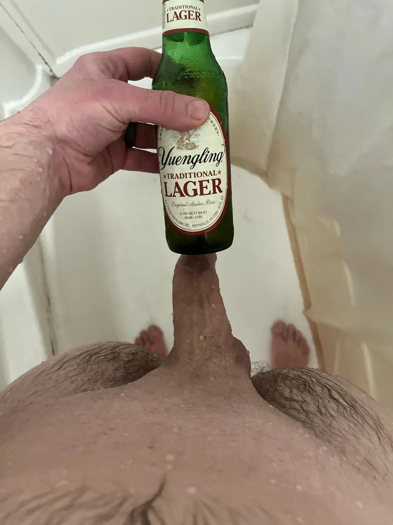 Yuengling after a long day of outdoor storm prep! posted by ReturnofBuck