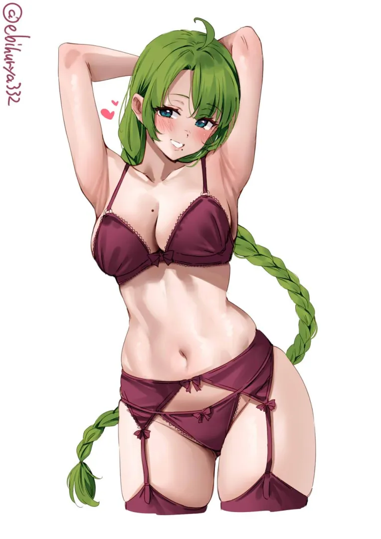 Yuugumo Lingerie (Ebifurya) [KanColle] posted by llamanatee