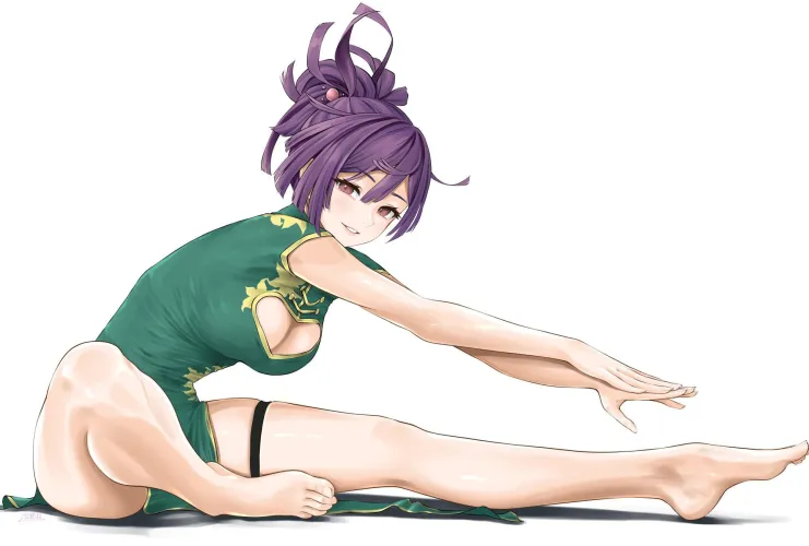 Yuzuriha Stretching (chaesu) [Hell's Paradise: Jigokuraku] by Silent_Steak_9540