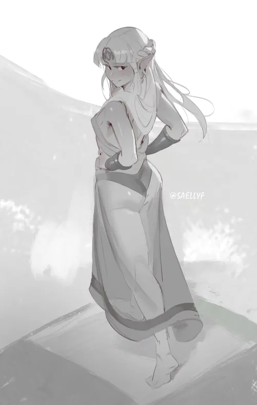Zelda's See-Through Dress (by me @Saellyf) by AgitatedTennis6723