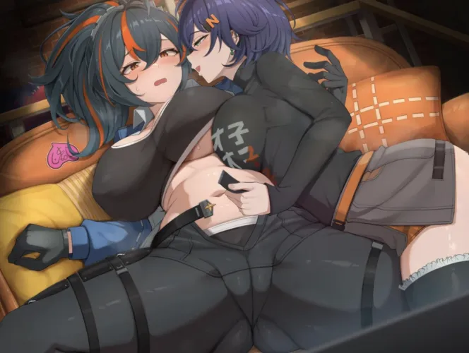 Zhu Yuan x Belle by idkkcake