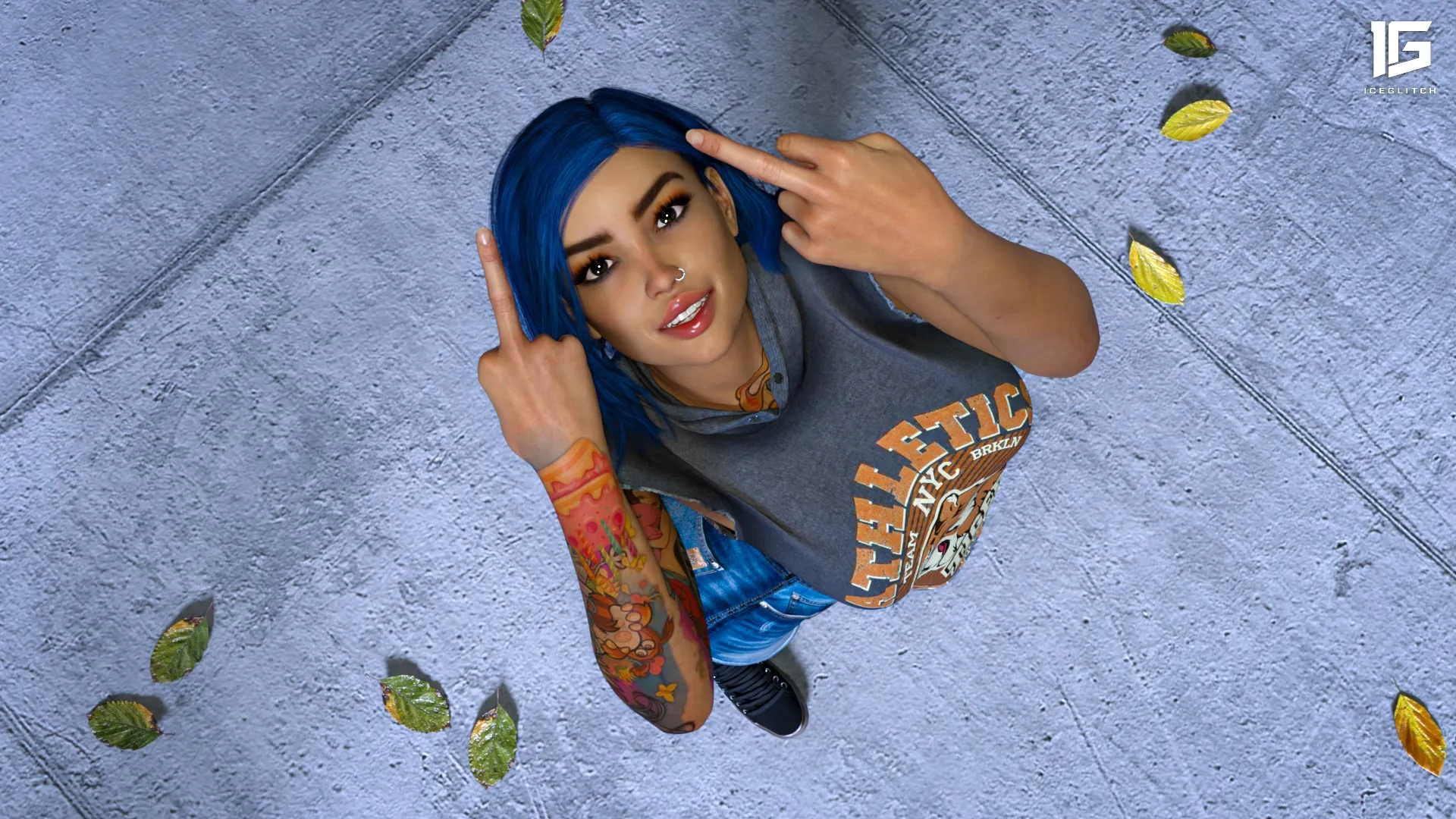 Zoey - By Iceglitch posted by Right_Release4237