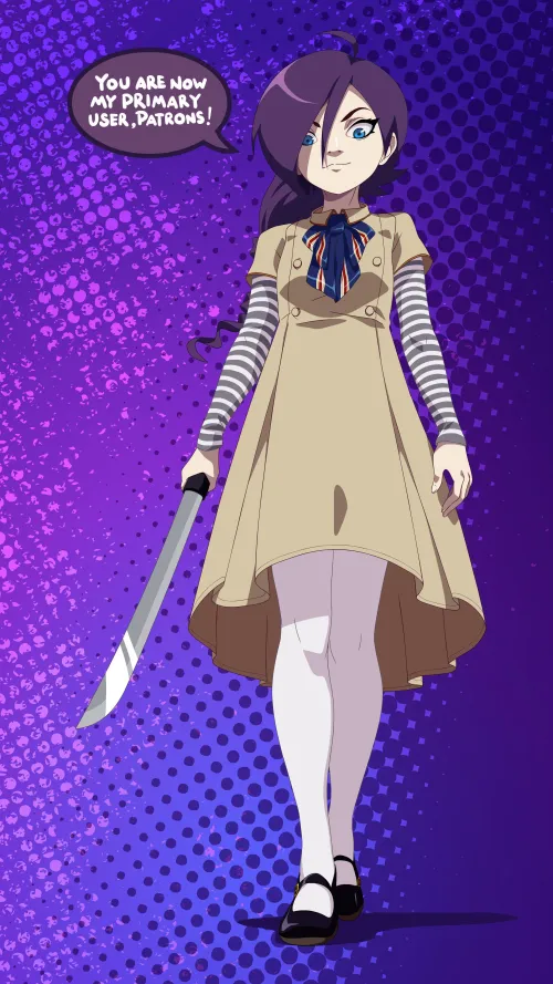 Zone-Tan as M3GAN⚔️ by SeValentine