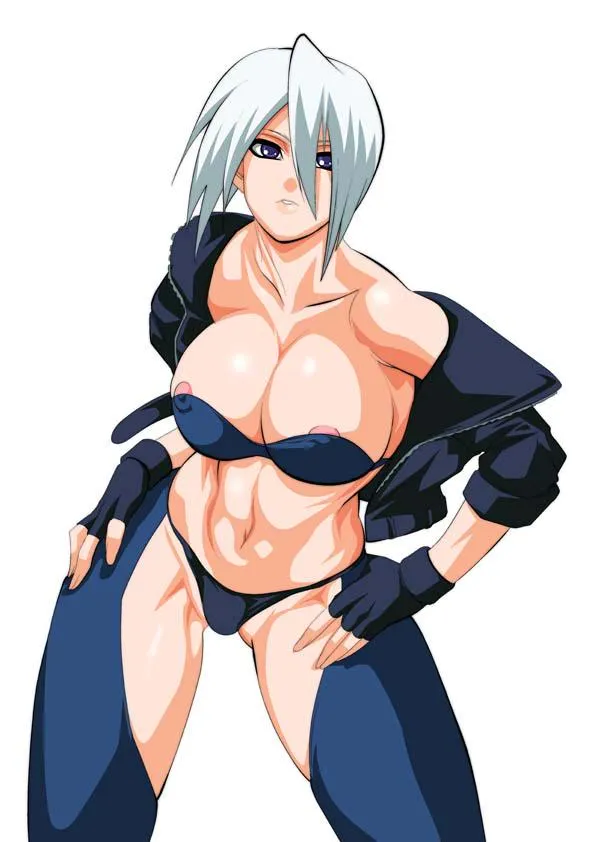 Ángel's nipples half out of her top (Lime Purple Haze) posted by gifsundgirls