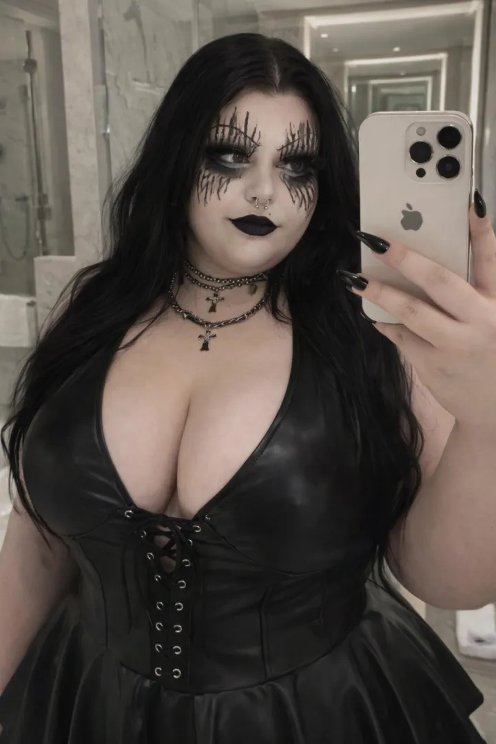 Οποιος γουστάρει γκοθ να μπει στο λινκ μου  posted by alicegreekbbw