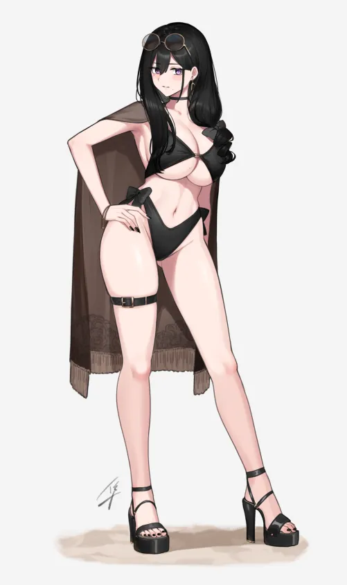 今年の水着 (ハヤブサ) by cold_stew