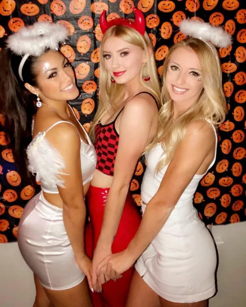 😇 😈 😇 ❔❓❔ by ModernHagiography