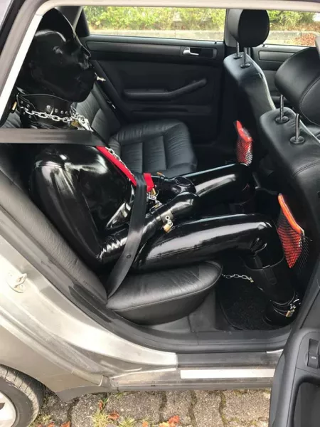 1 So I gave [m]y girlfriend a blank check.. We drove until the tank was empty, all the while I had to endure everything that was going on. by LatexFetishist