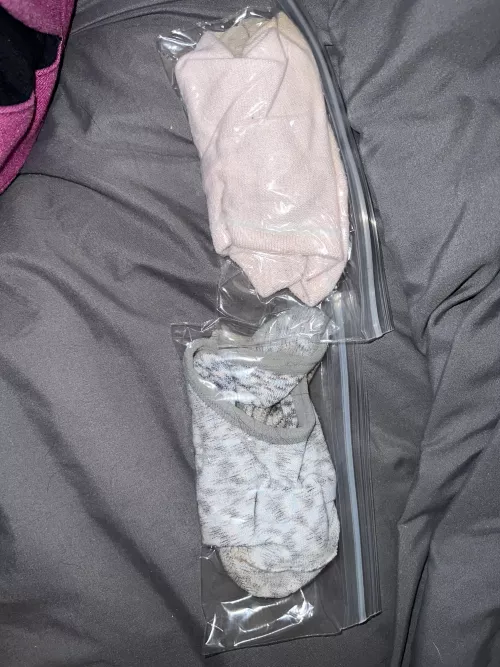 10% off all ready to ship dirty socks 😏😈 by Snugglebug22