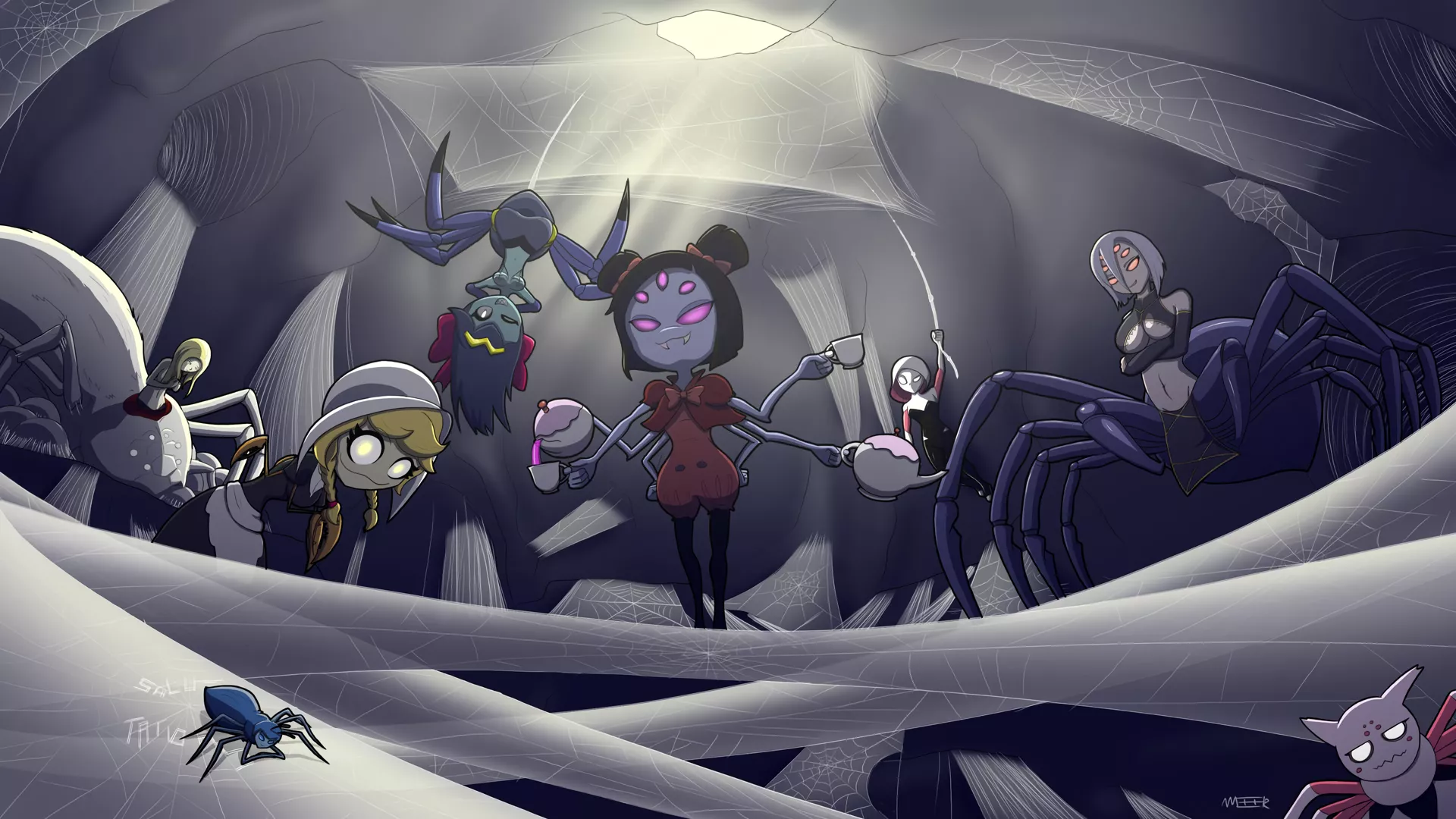 10,000 Arachnophiles, woohoo! posted by spiderbutt_