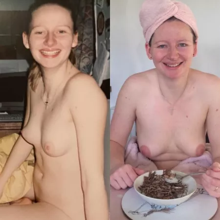 15 years between photos, now they’re sagging by Miserable-Bad9895