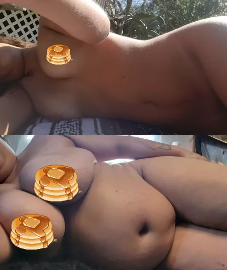 150 more pounds of softness 😚 (2019 vs 2021) by korachubbsy