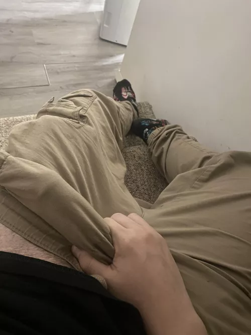 18 year old semi hard 😘 by No-Training-342