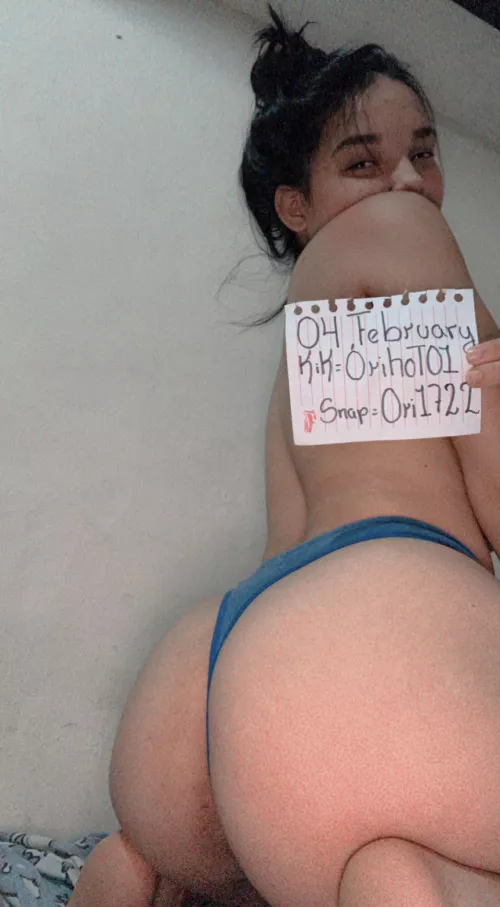 19 [F4M] (selling) Hi daddy, SEXTING🍑VIDEO CALL🍑VIDEO (anal, twerking)🍑GFE🍑 (Live verification🍑add me to my kik @ orihot01🍑Snap @ ori1722🍑 Skype: live:.cid.8b6e78aad4b175b🍑 Payment method ( PayPal , Zelle )😈 by Oriana_07