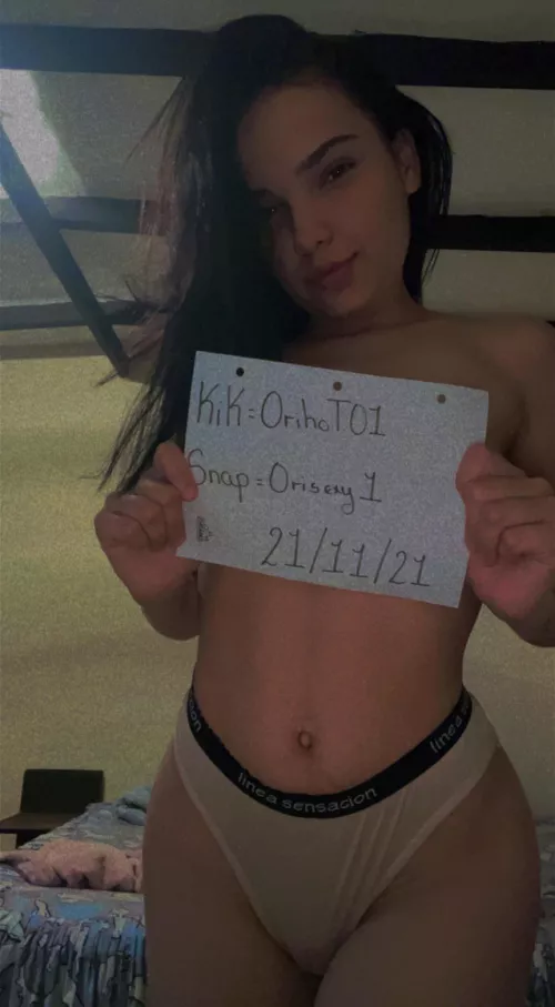 19 [F4M] (selling) Hi, SEXTING💫VIDEO CALL💫VIDEO (anal, twerking) 💫GFE💫 (Live verification) 💫add me to my kik @ orihot01 💎y Snap @ orisexy1 by Oriana_07