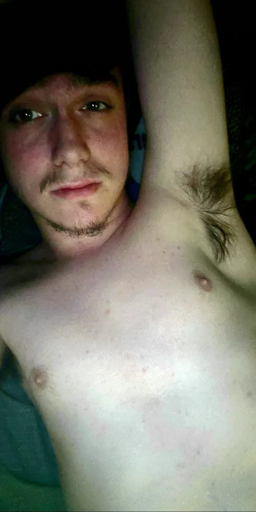 (19) my pits are so musky. can you clean them with your tongue?? by Hairyboi18