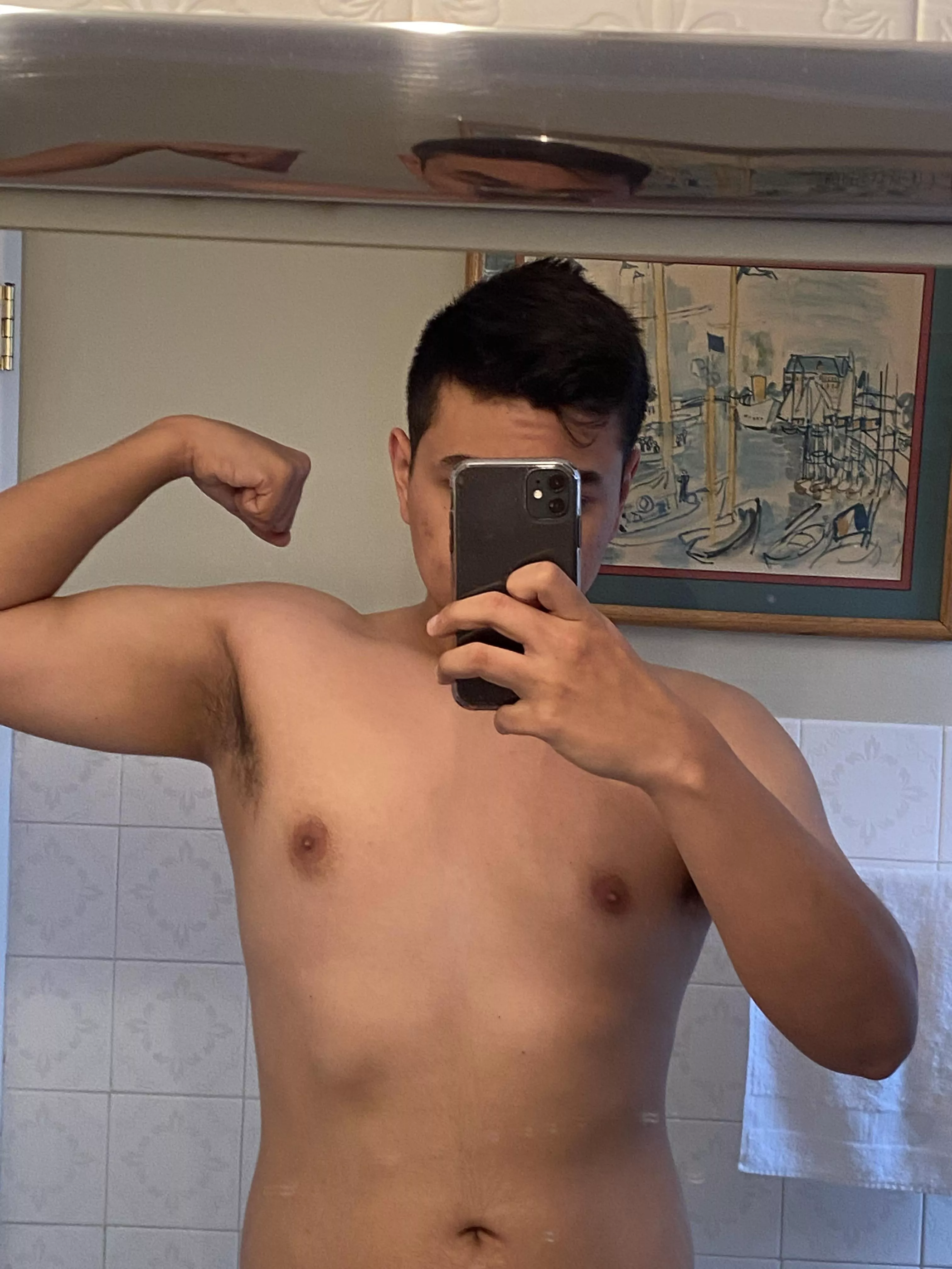 19 year old (m) who’s working on his body posted by wiseguy1145