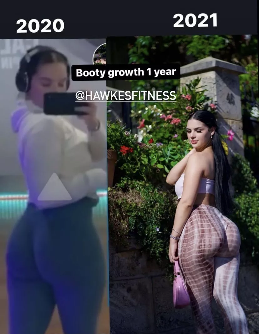 1-year growth. Growing that cake!! posted by HueHugo