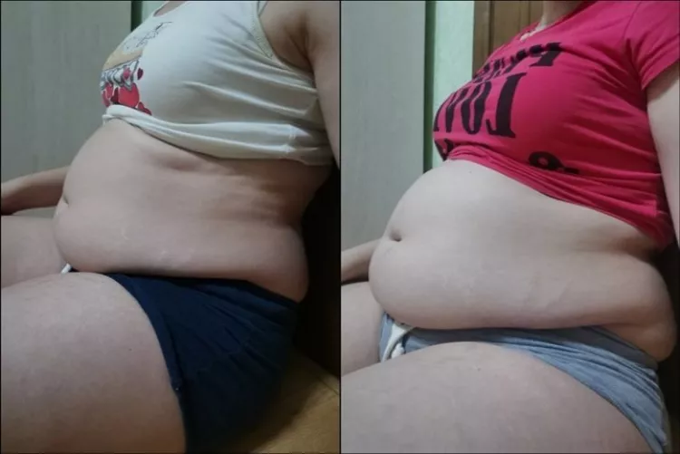 2 months difference🐷 by _Natusik_