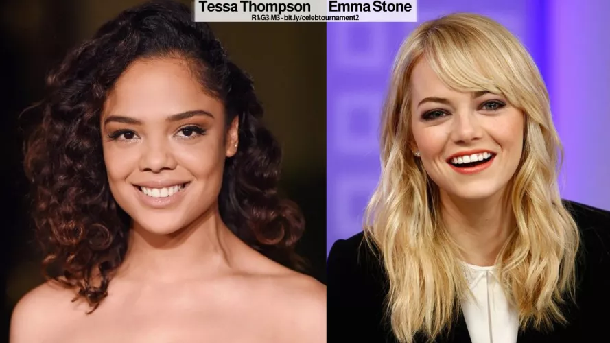 [2] Tessa Thompson or Emma Stone by lemosiii