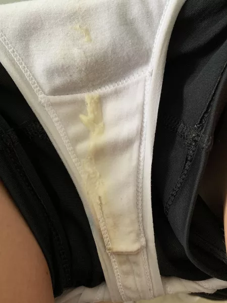 2 workout in those panties; they are soaking wet by Guilty-Ad-5343