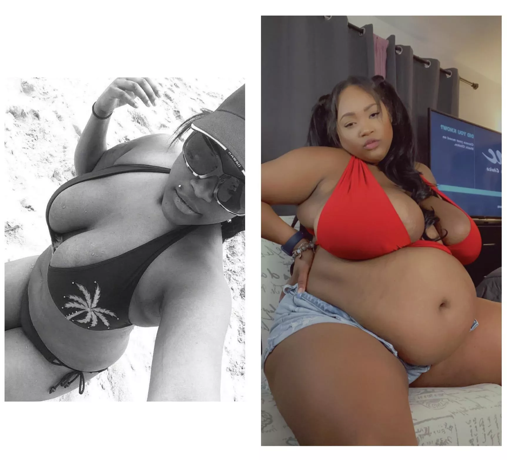2013 vs Today✨ Do you love my Growing Curves daddy 😉💦 posted by Chyy_Starr