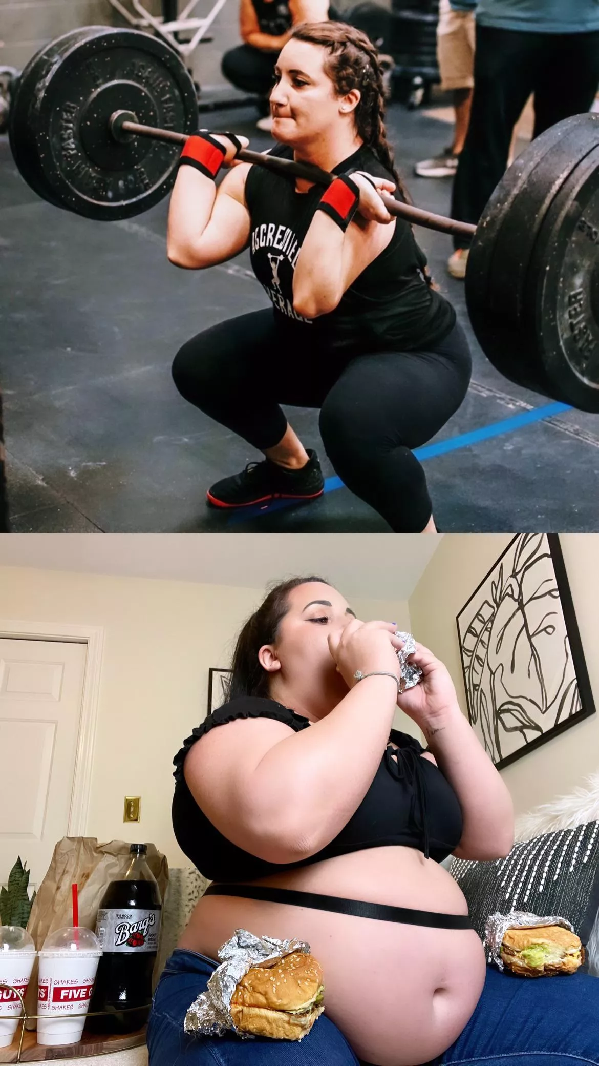 2017-2021: From lifting weights to putting on weight posted by curvagecaseyBBW