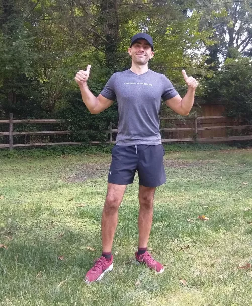 2020 was tough, but what's got two thumbs, is doing better in 2021, and has lost 35 lbs since January? * this guy * by kilofeet