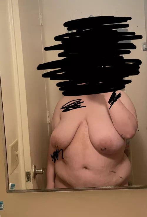 20/5’2/232lbs Working on self love today, annoyed with my body by Lazy_Adeptness_5540