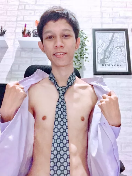 20yo getting rid of my uniform after a long college lecture 😈 by Christopher24x