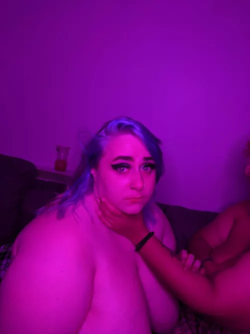 [21] I love being choked🥺 by bbwbaybie