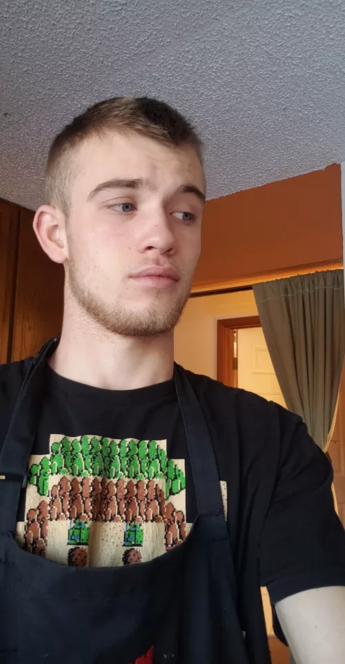 21. Yes I'm wearing an apron while cooking😅 by viola_powers