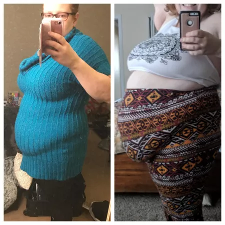 210 ---> 272. Courtesy of baconators and weight gain milkshakes. by bigambercrystal