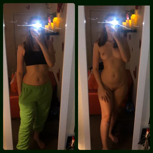 (21,6’4) would you prefer my clothes on or off? by thefeminessence