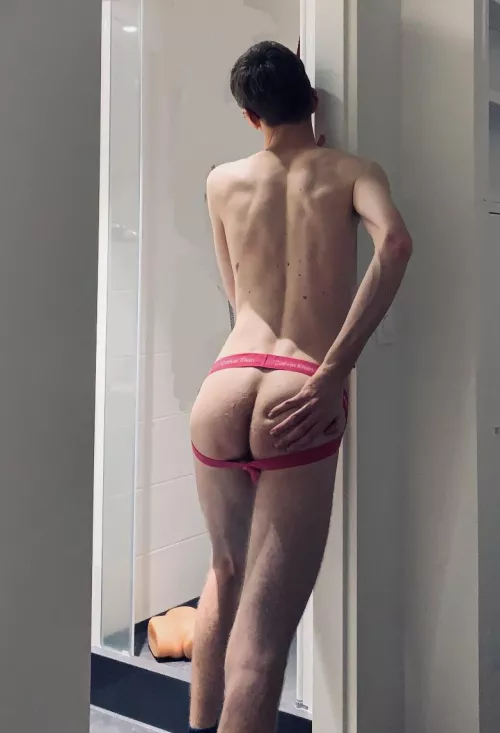 21yo. first time trying out jockstrap 😍 I’m so horny. lmk what you think. by johnie17455