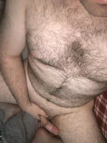 25 Rly hairy dude here. Hmu if ur into daddy type bods. Sc: hairyboy233. Into chubbier or younger guys by guyhairy22