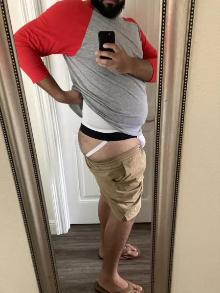 (25yo) I think I may have to start using my beard comb on my ass hair to keep it tame. by HWPGrower