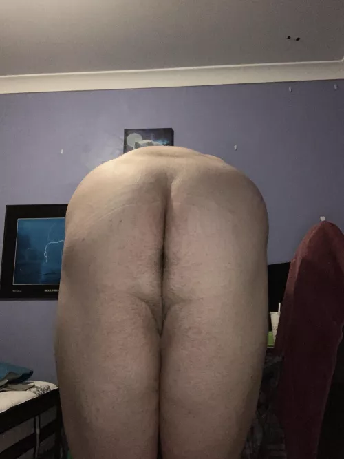 27 year old chubby guy. Chasers dm me what you would do if you saw me bent over like this. by Throw_Away2794