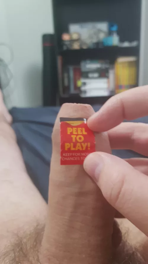 [28] Peel to Play... I assure you the prize is neither small nor soft. by averageaussieguy93