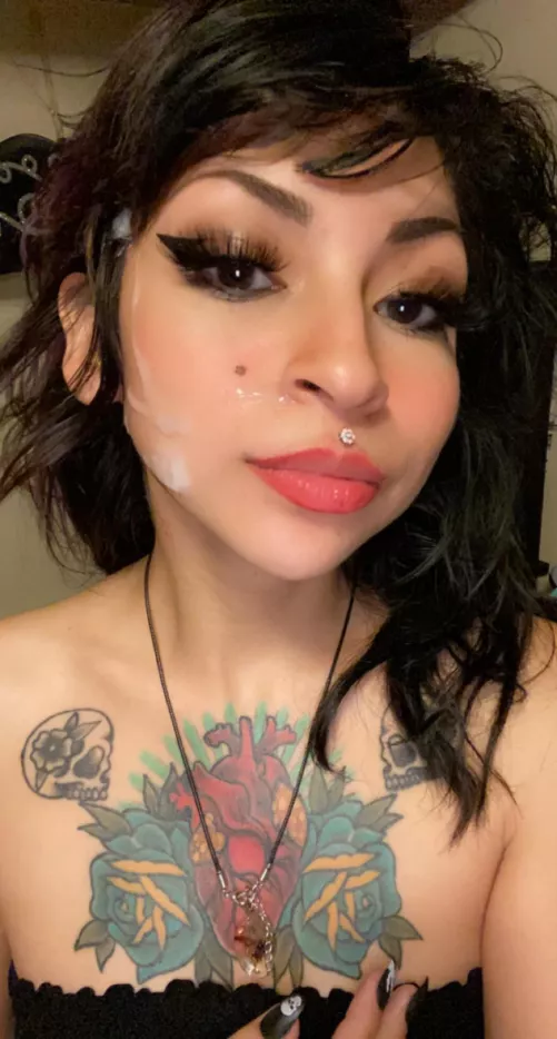 2am facials are fun! by VanillaBunii