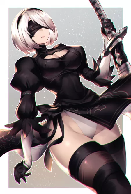 2B by @M_tomoyohi by CheetahSperm18