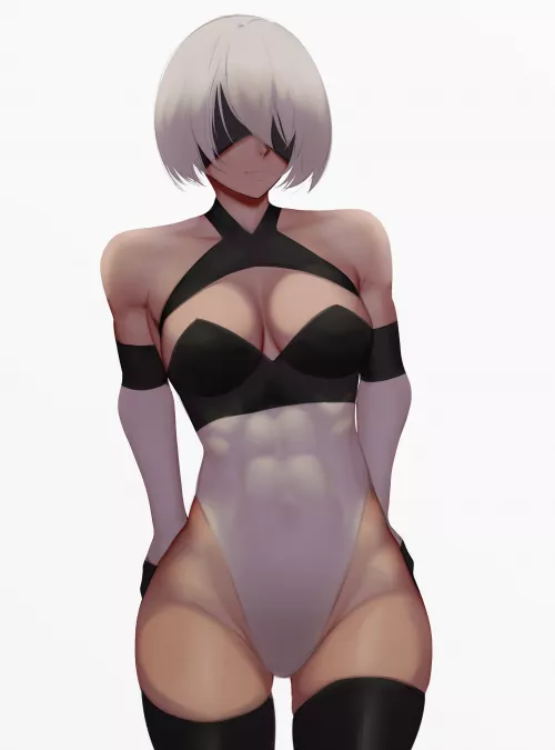 2B Combat Model (Zaki) [Nier] by sequence_string