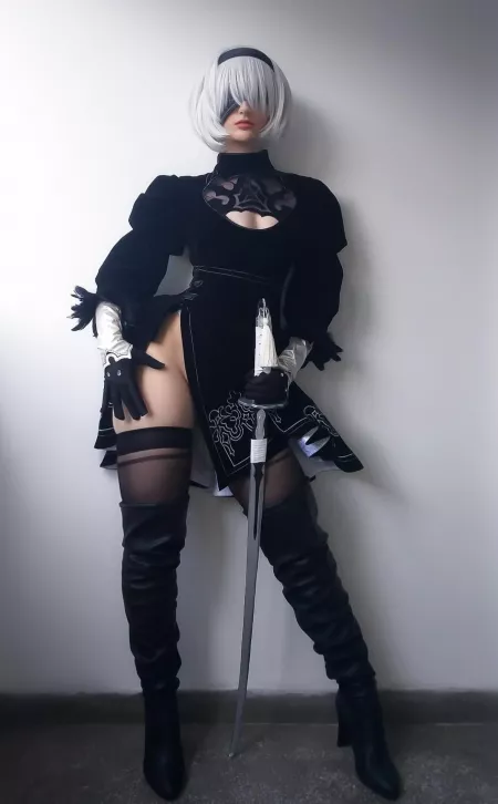 2B cosplay by me (IG:epicinternetgf) by aniku_