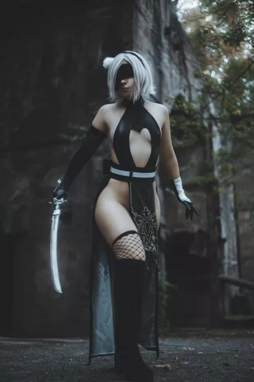 2B from Nier:automata by me (Satiellacosplay) by Satiella