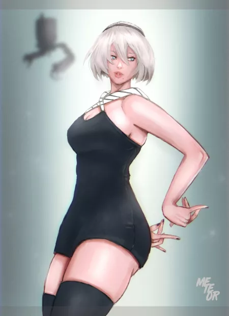 2B Idol (Meteor) by Cowboy_Jazzy