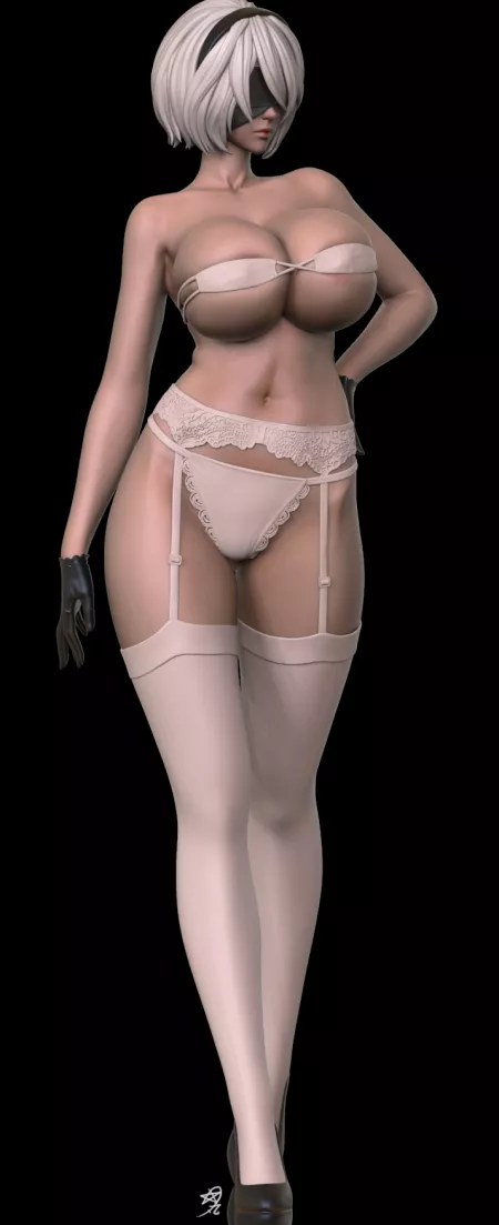 2B (LiuXingWan) by pouli-