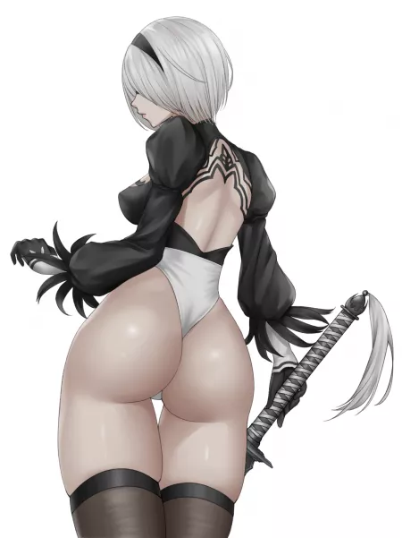 2B [Nier: Automata] by donofhell