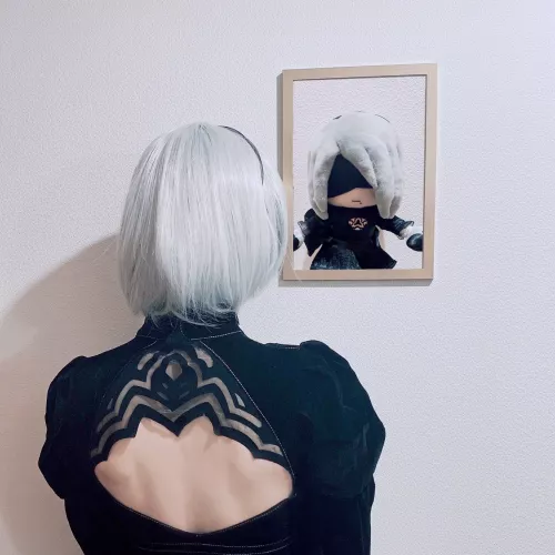 2B reflecting. cosplay by Evangelina by Dead_War