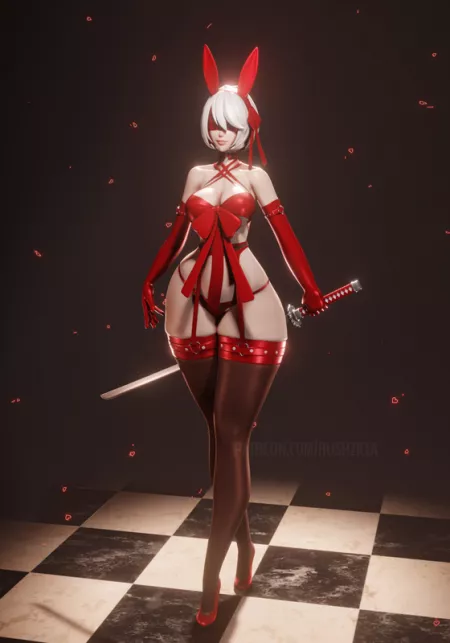 2B (Rushzilla) by pouli-