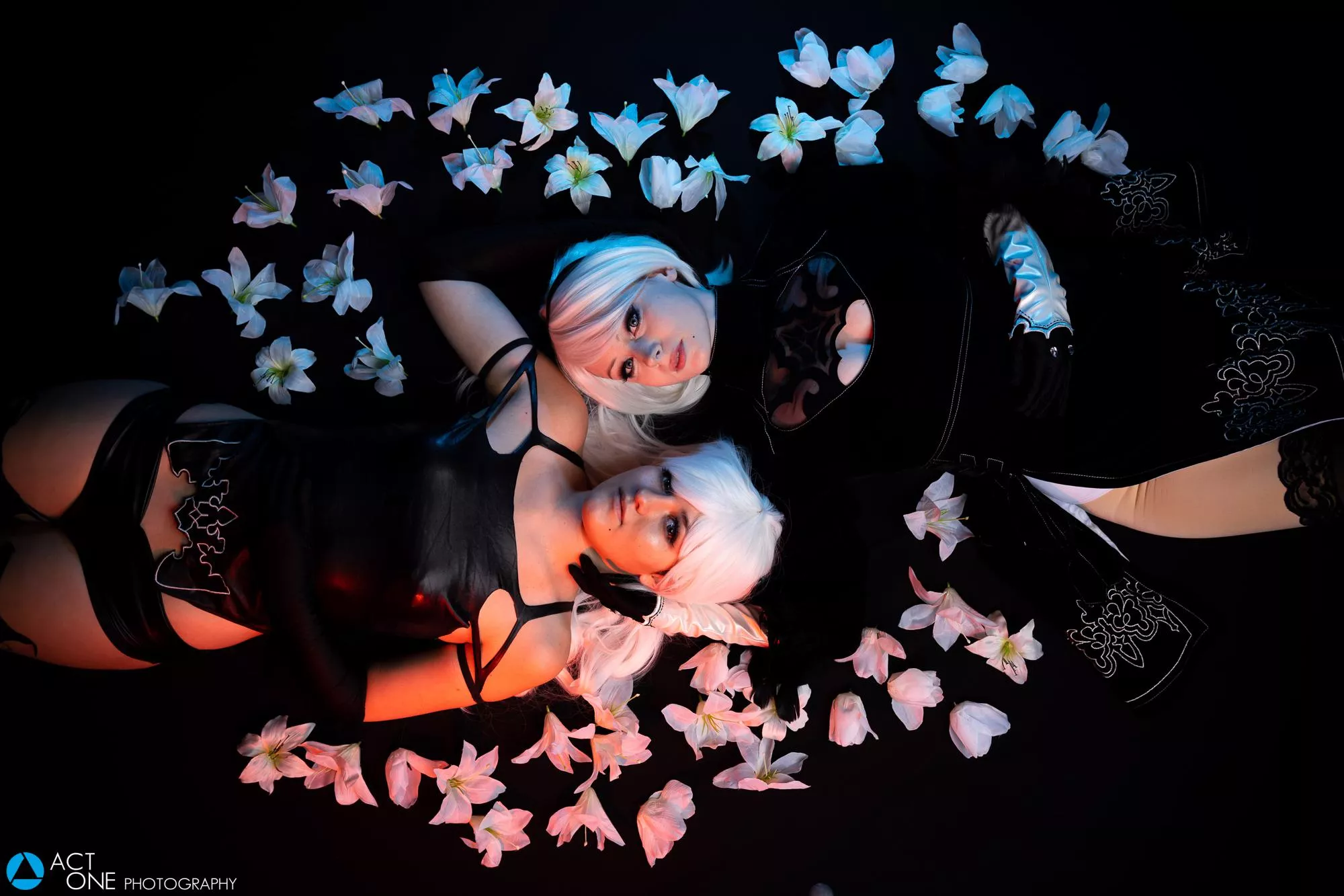 2B [self] and A2 by Kisakuma Cosplay and MidnightFairyDust posted by kisakumacosplay